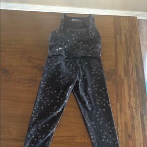 Beyond Yoga Star & Moon Metallic set